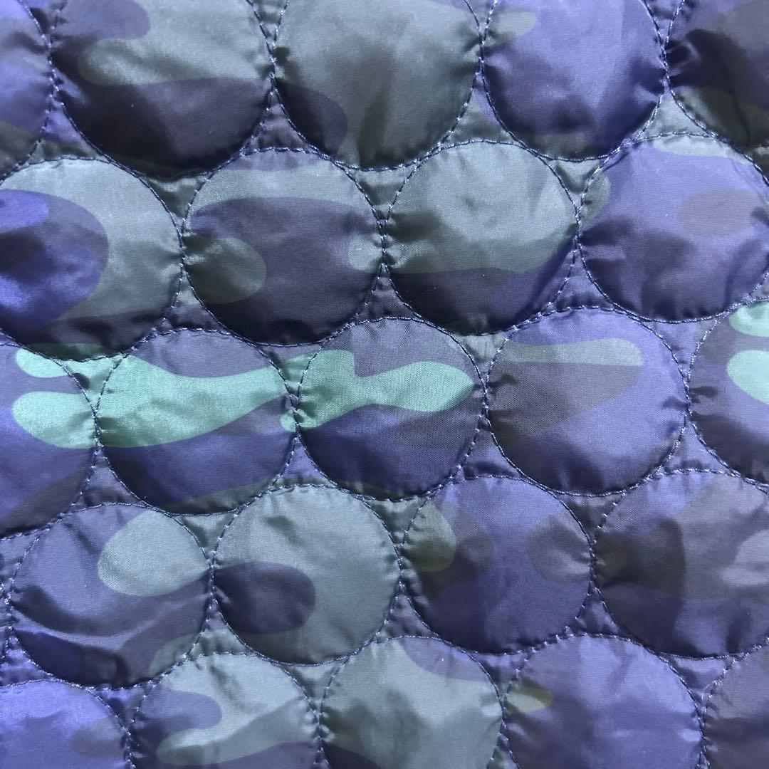 and per se♡フード付きリバーシブルネイビーカモフラージュベスト値下げ❗️