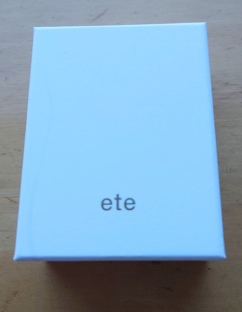 【juju】　ete　エテ　ピンクゴールド フープピアス