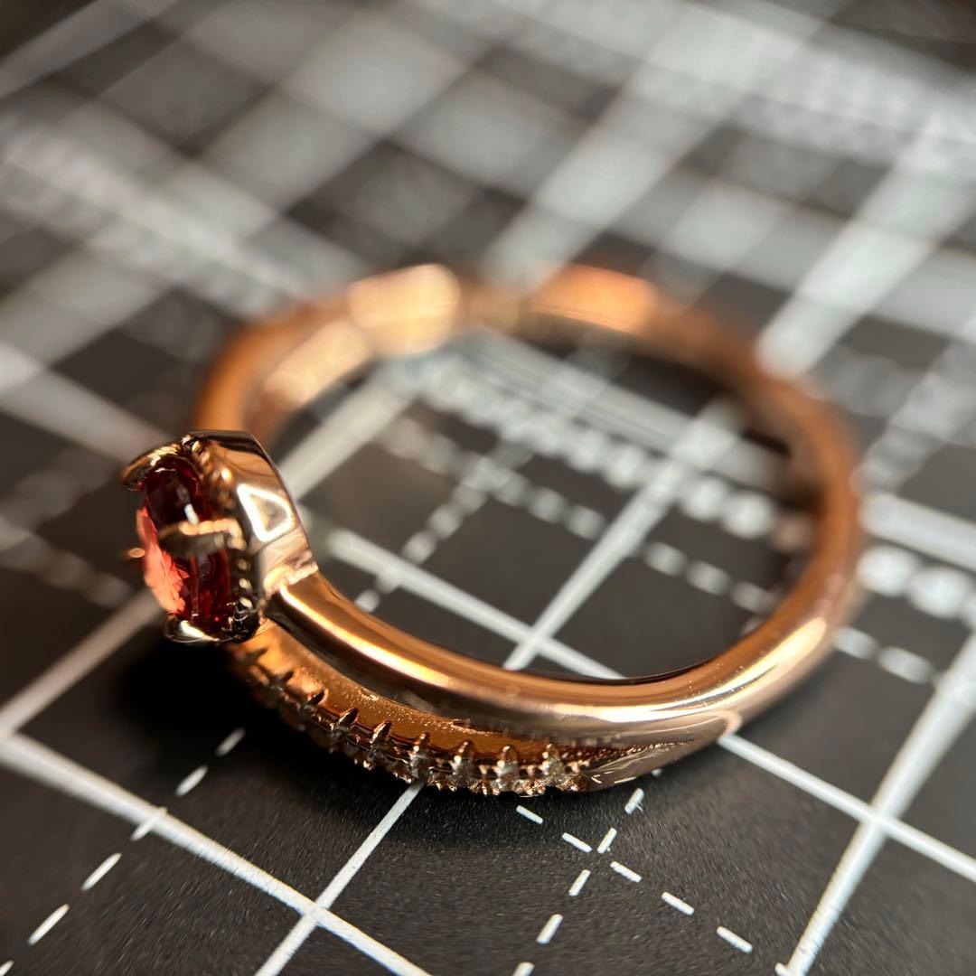 ★値下げ★鑑別メモ付き　ルビー　リング　フリーサイズ