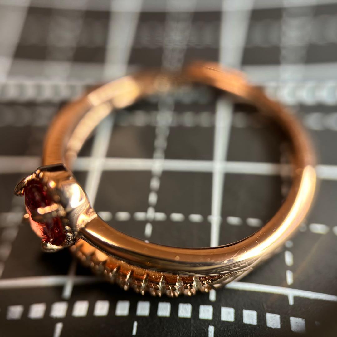 ★値下げ★鑑別メモ付き　ルビー　リング　フリーサイズ