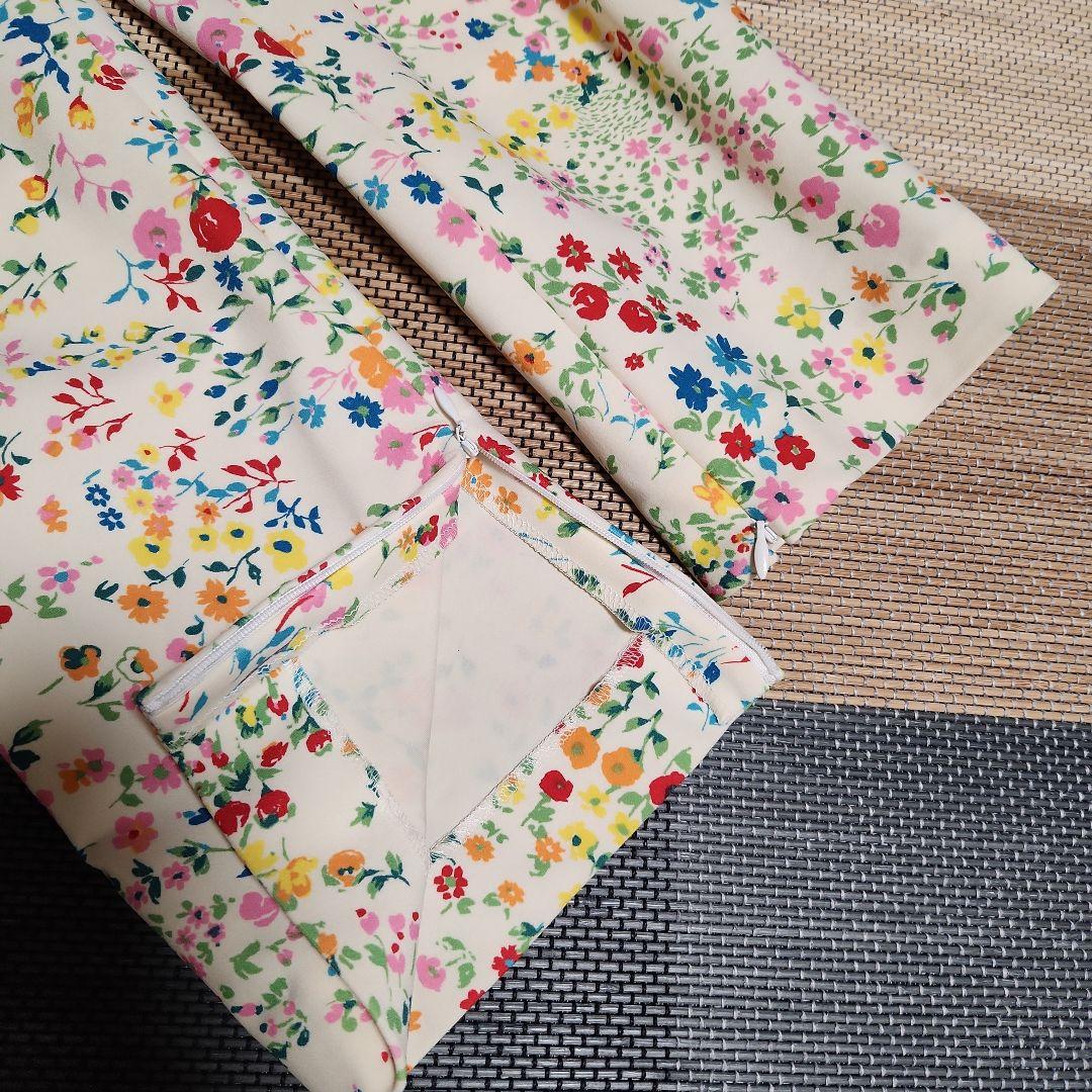 LEONARD SPORT 花柄カジュアルパンツ サイズ38