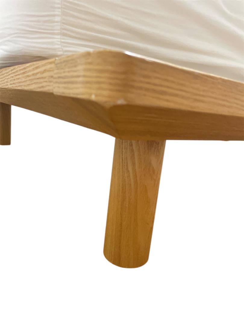 無印良品　木製セミダブル　ベッドフレーム