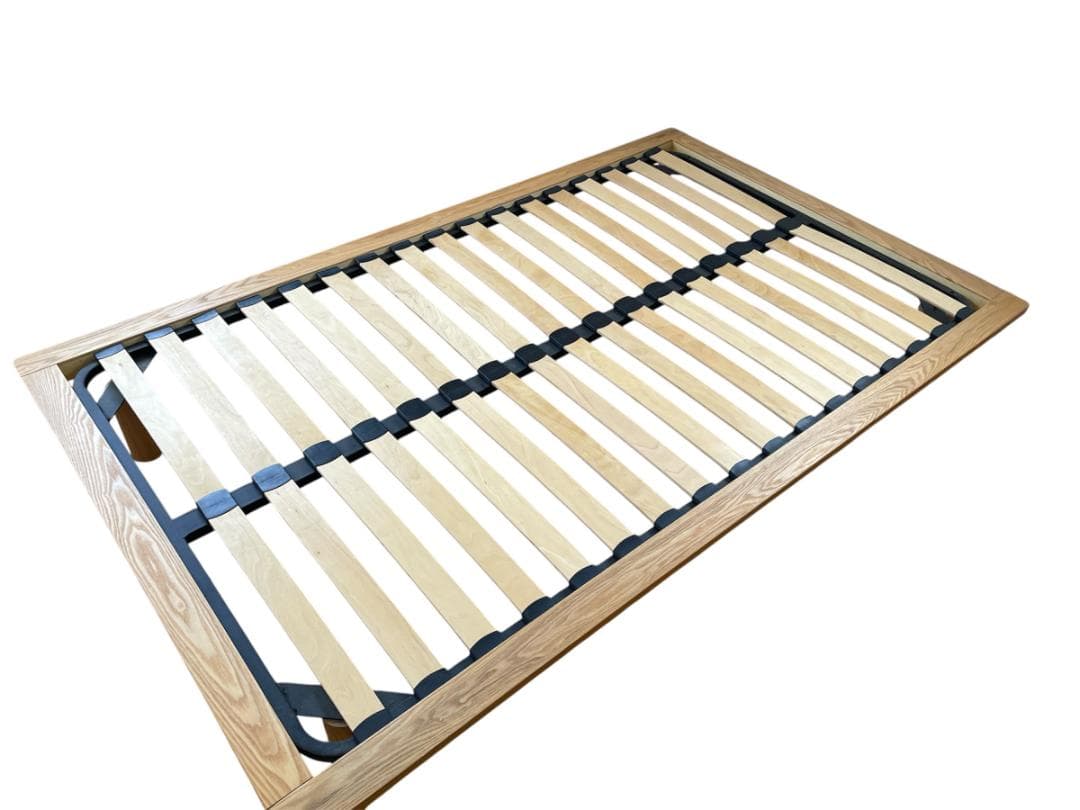 無印良品　木製セミダブル　ベッドフレーム