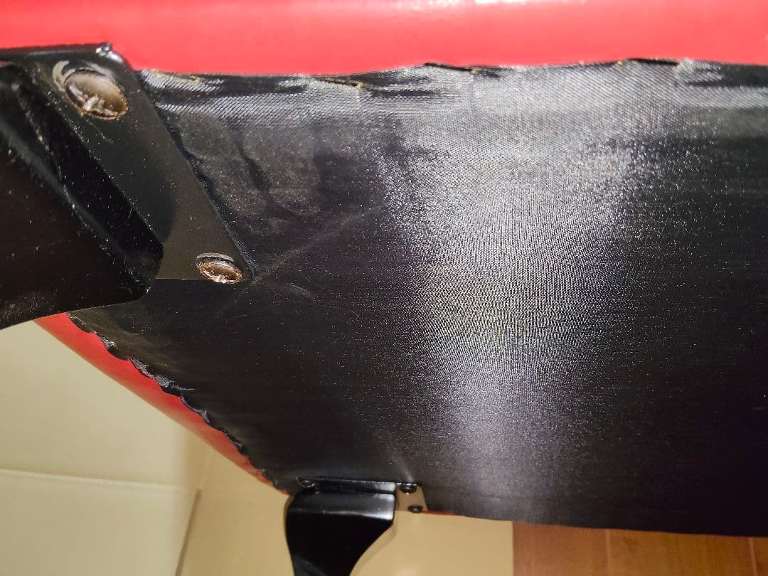 【美品】VINCENT ヴィンセント カウチソファ チェスターフィールド 赤