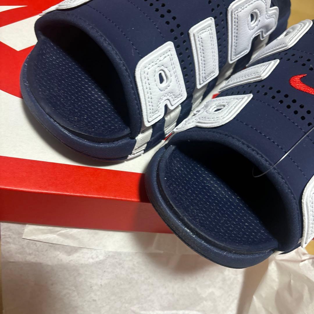 NIKE 28 エアモアアップテンポ アップテンポ　ネイビー　28 メル道歩