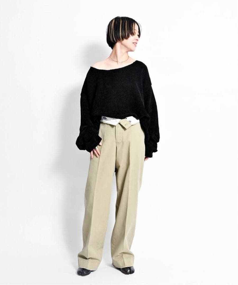 ana　PE WASH PULLOVER 2 ウォッシュプルオーバー