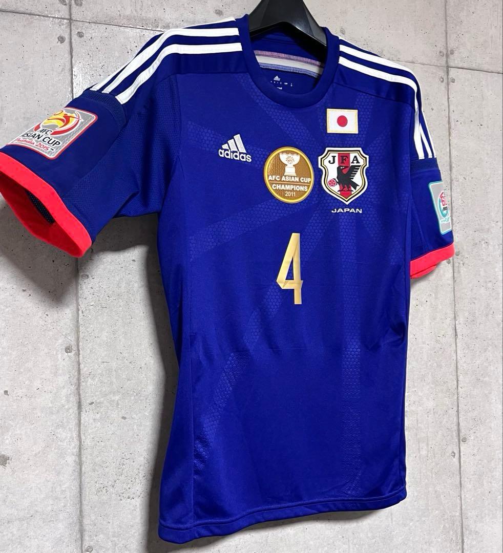 【新品/タグ付き】2015アジア杯仕様 日本代表 ♯4 本田圭佑【Mサイズ】