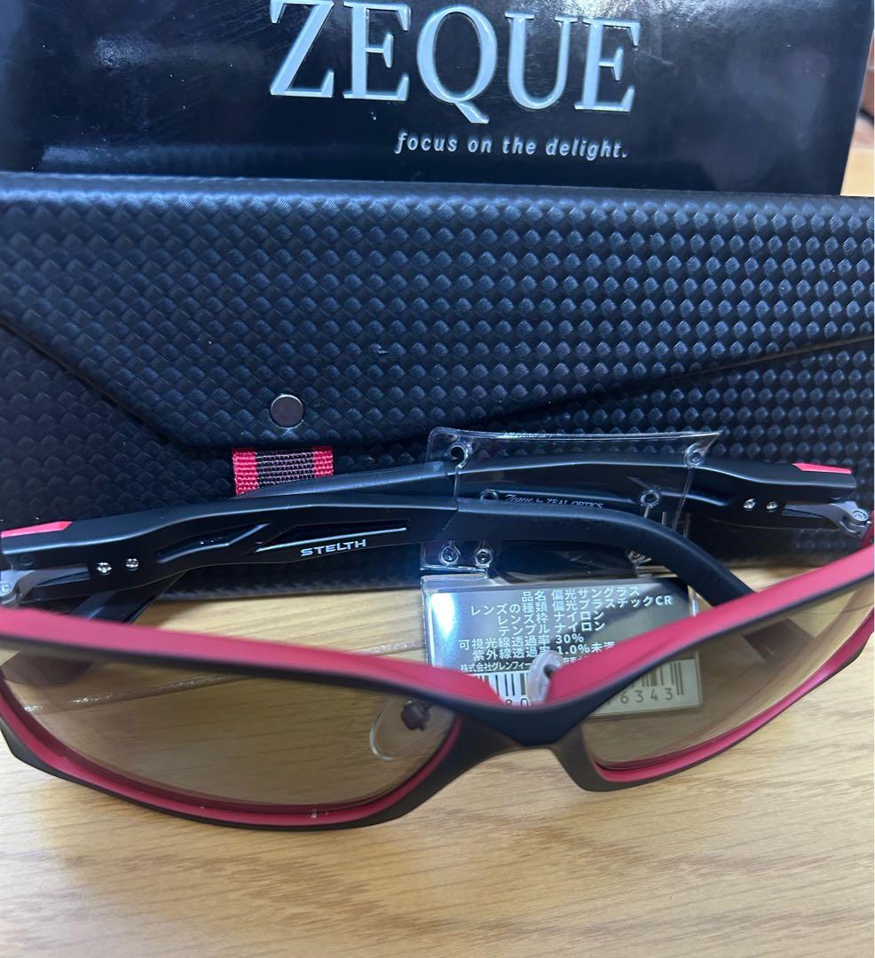 Zeque（ゼクー）　STELTH（ステルス）サングラス 持ち運びケース付き