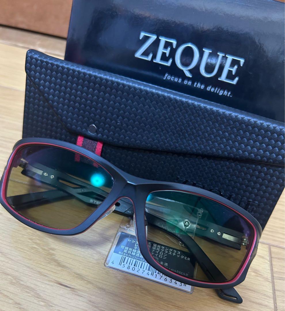 Zeque（ゼクー）　STELTH（ステルス）サングラス 持ち運びケース付き