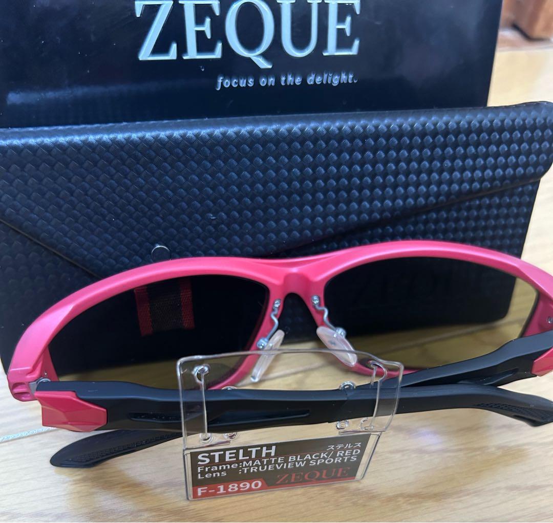 Zeque（ゼクー）　STELTH（ステルス）サングラス 持ち運びケース付き