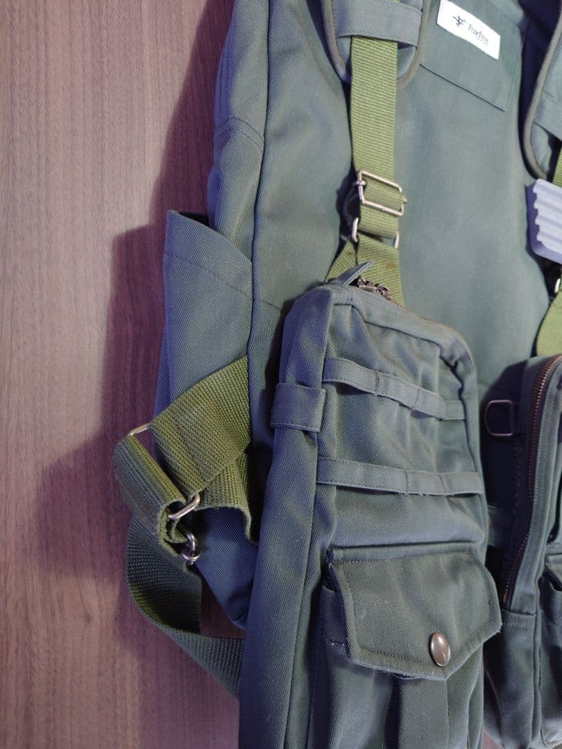 Foxfire バーチカルタックルベスト(フライパッチ付) オリーブ