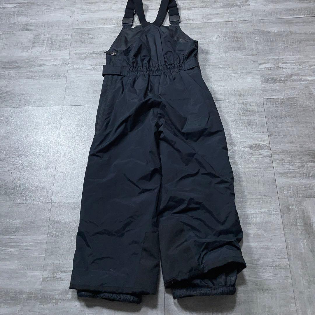 ノースフェイス スキーウェア 110 黒 ビブパンツ スキーウェア スノーボード