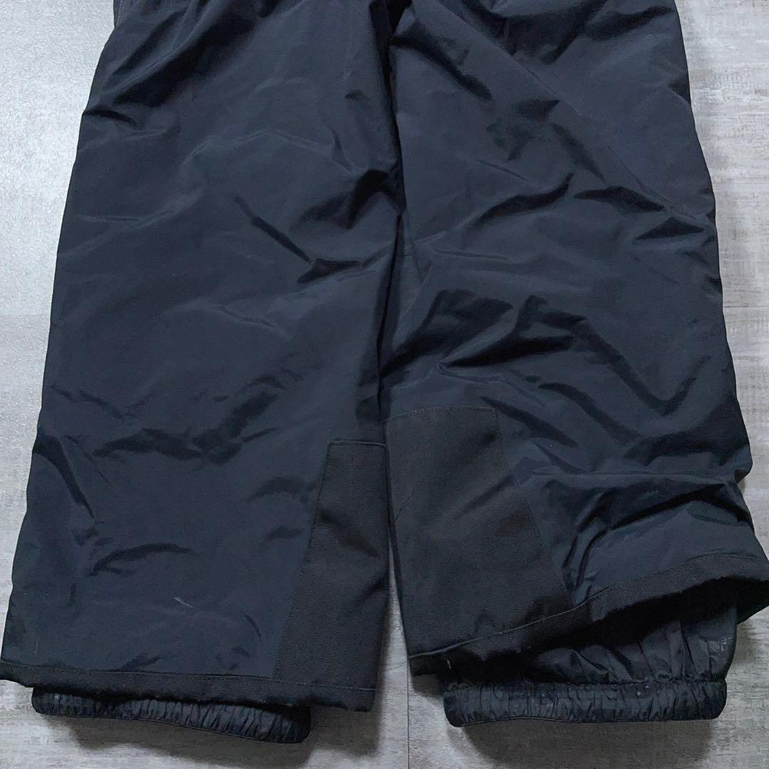 ノースフェイス スキーウェア 110 黒 ビブパンツ スキーウェア スノーボード