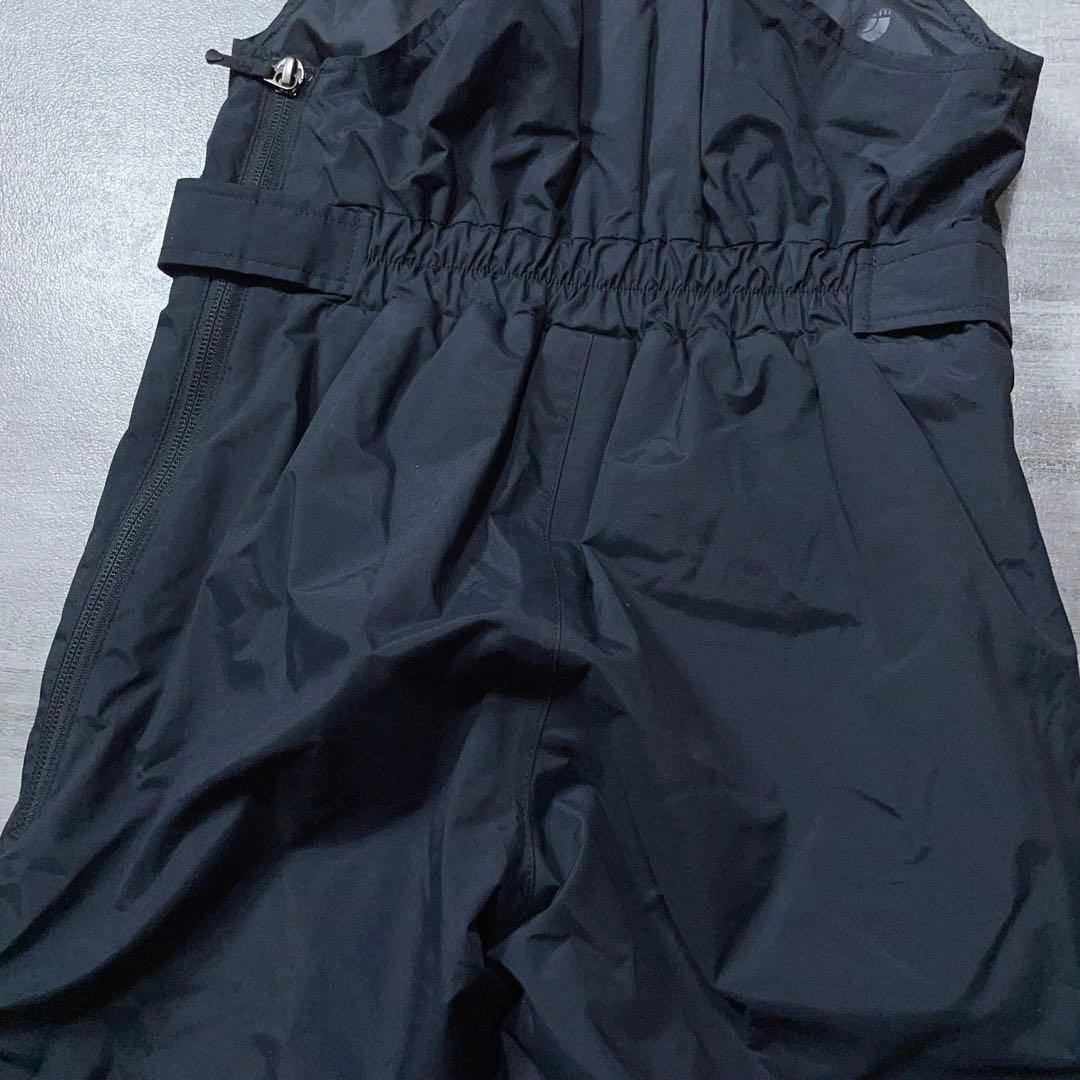 ノースフェイス スキーウェア 110 黒 ビブパンツ スキーウェア スノーボード