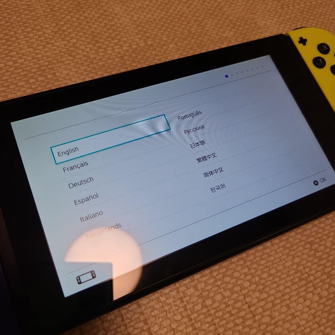 Nintendo Switch 本体 Joy-Con　ネオンブルー/イエロー