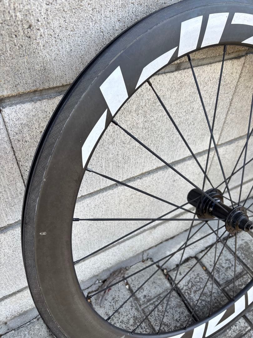 動画あり　スーパーチーム　カーボンホイール　60mm 付属品あり