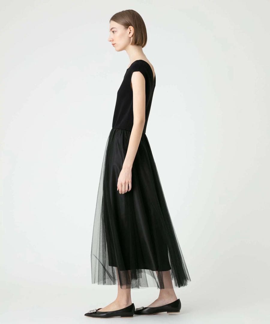 ルルウィルビー　バレリーナワンピース　ブラック　アルアバイル