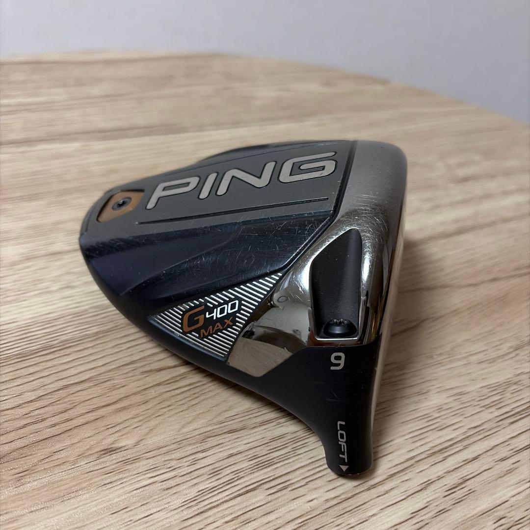 高反発加工 G400 MAX 9度 ドライバーヘッド