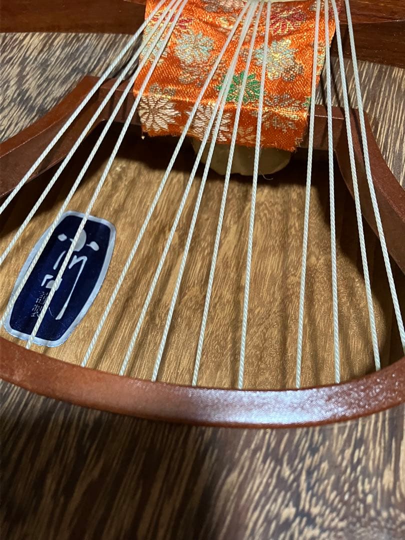 琴13弦　180cm 付属品（琴柱箱　猫足 調子笛）