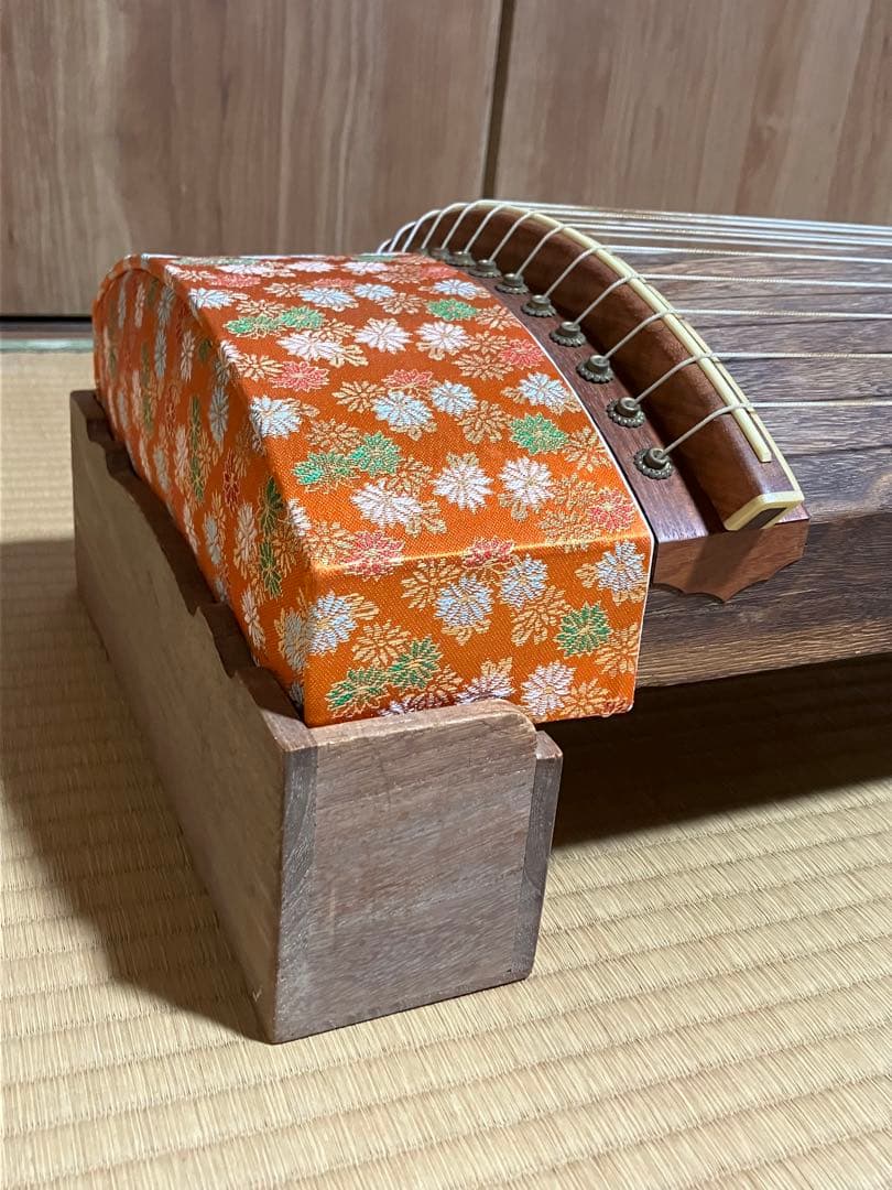 琴13弦　180cm 付属品（琴柱箱　猫足 調子笛）
