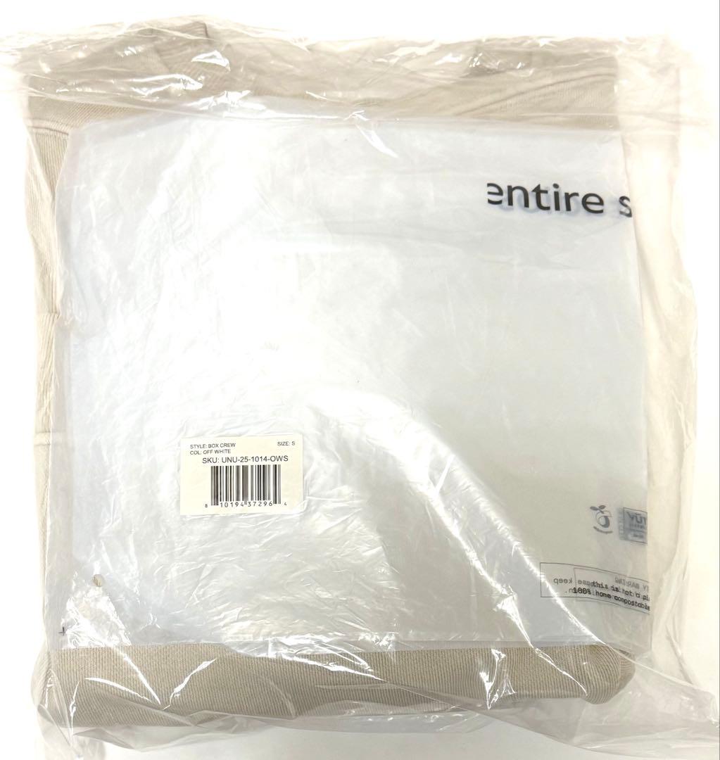 【ENTIRE STUDIOS 】 BOX CREW SWEAT