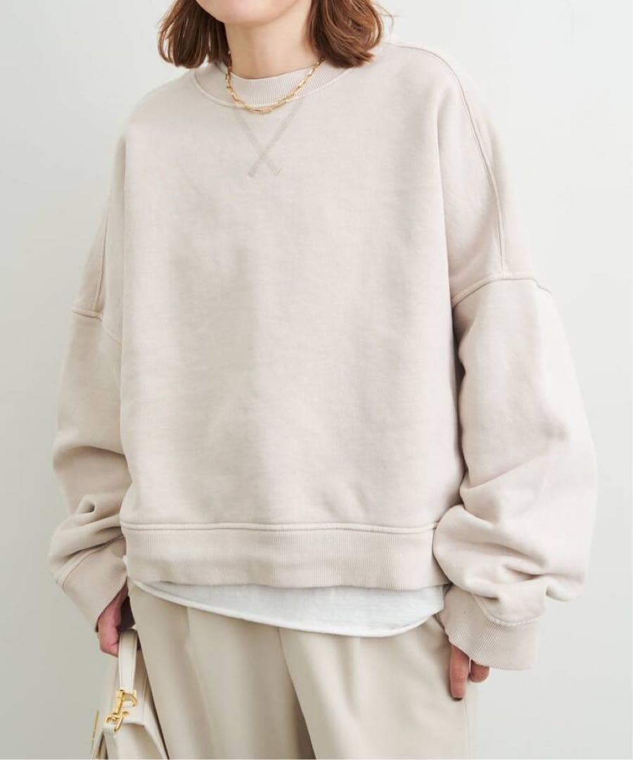 【ENTIRE STUDIOS 】 BOX CREW SWEAT