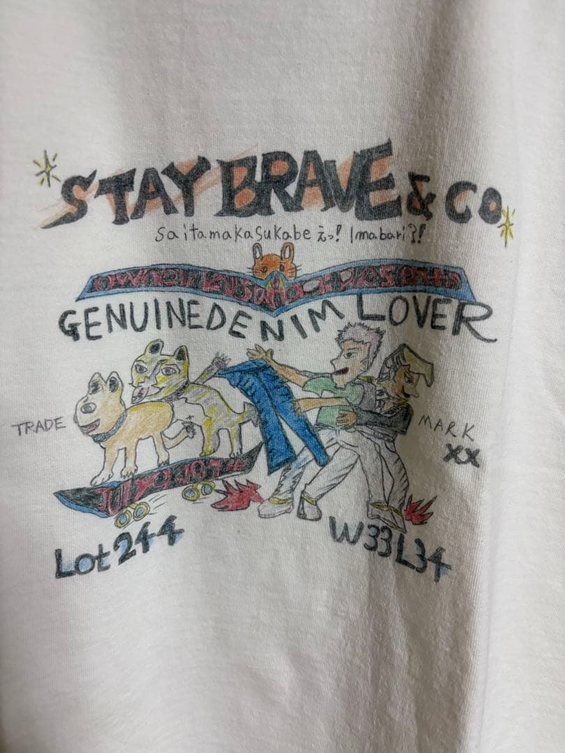 草彅剛　stay brave ヴンテージデニム　リーバイス501