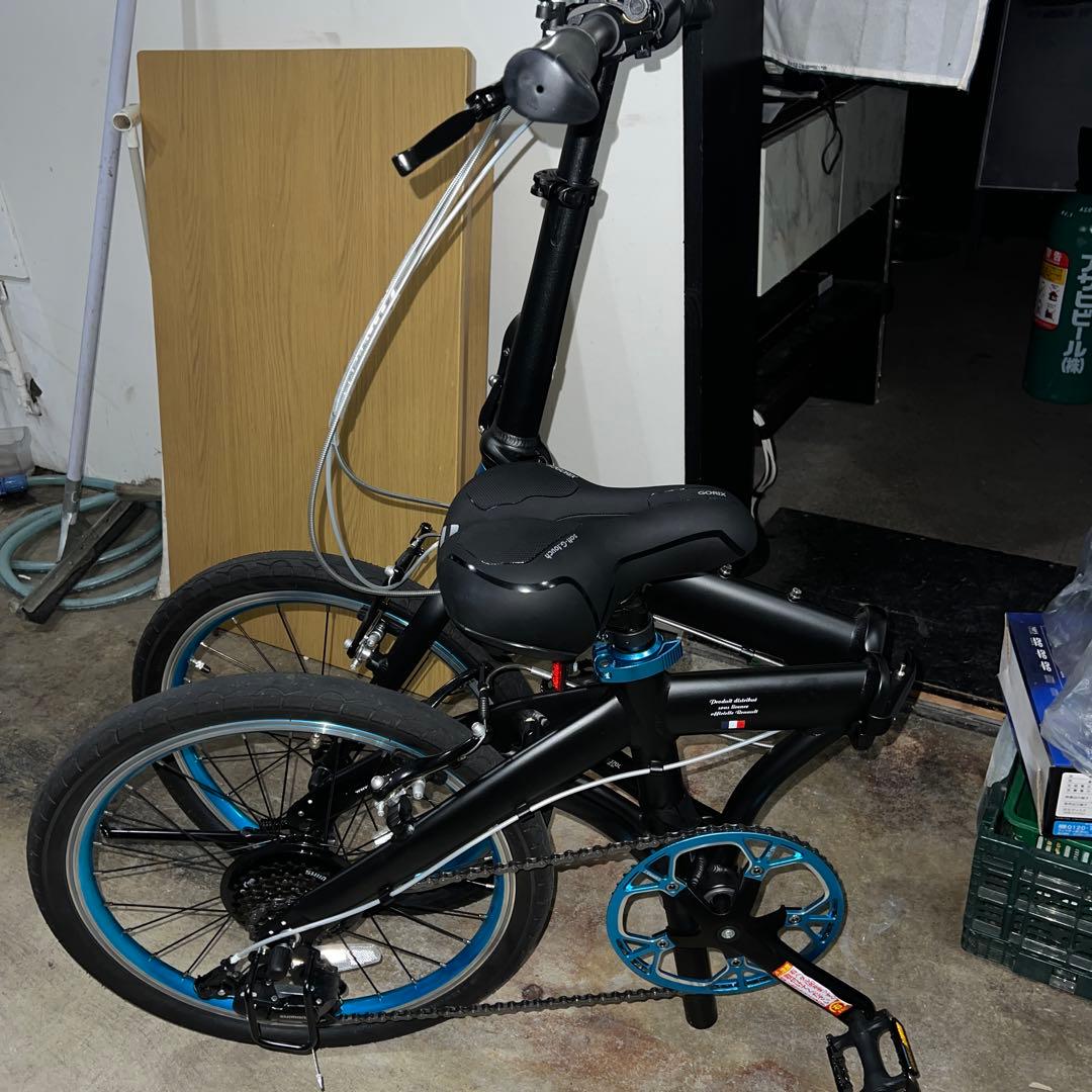 ⭐︎Renault 折りたたみ自転車 20インチ/ライト/サドルカスタム/ルノー