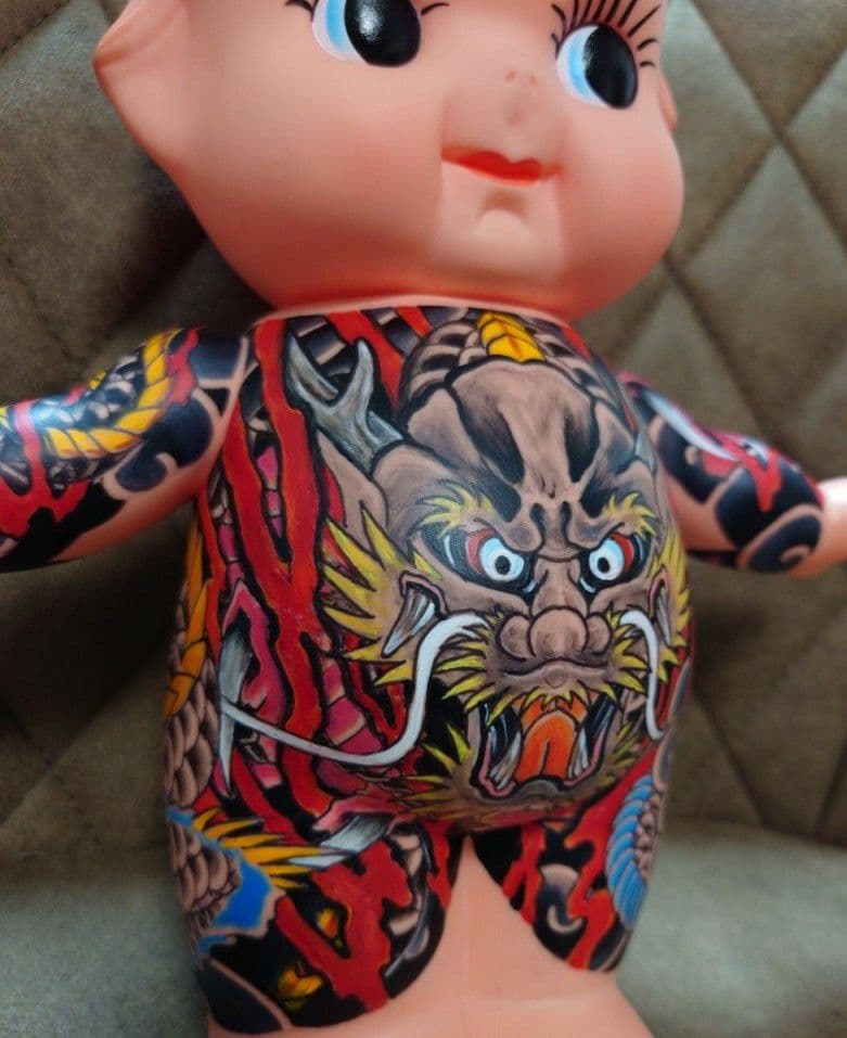 刺青 / TATTOO キュピー ハンドペイント JapaneseTATTOO
