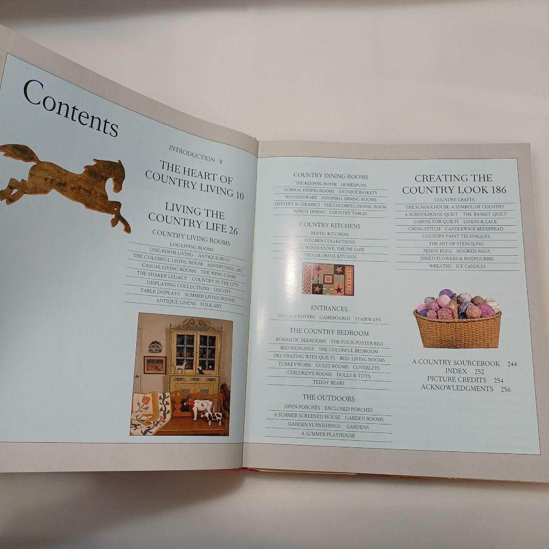 594♪カントリー リビング カントリー デコレーション(英語版)室内 デザイン