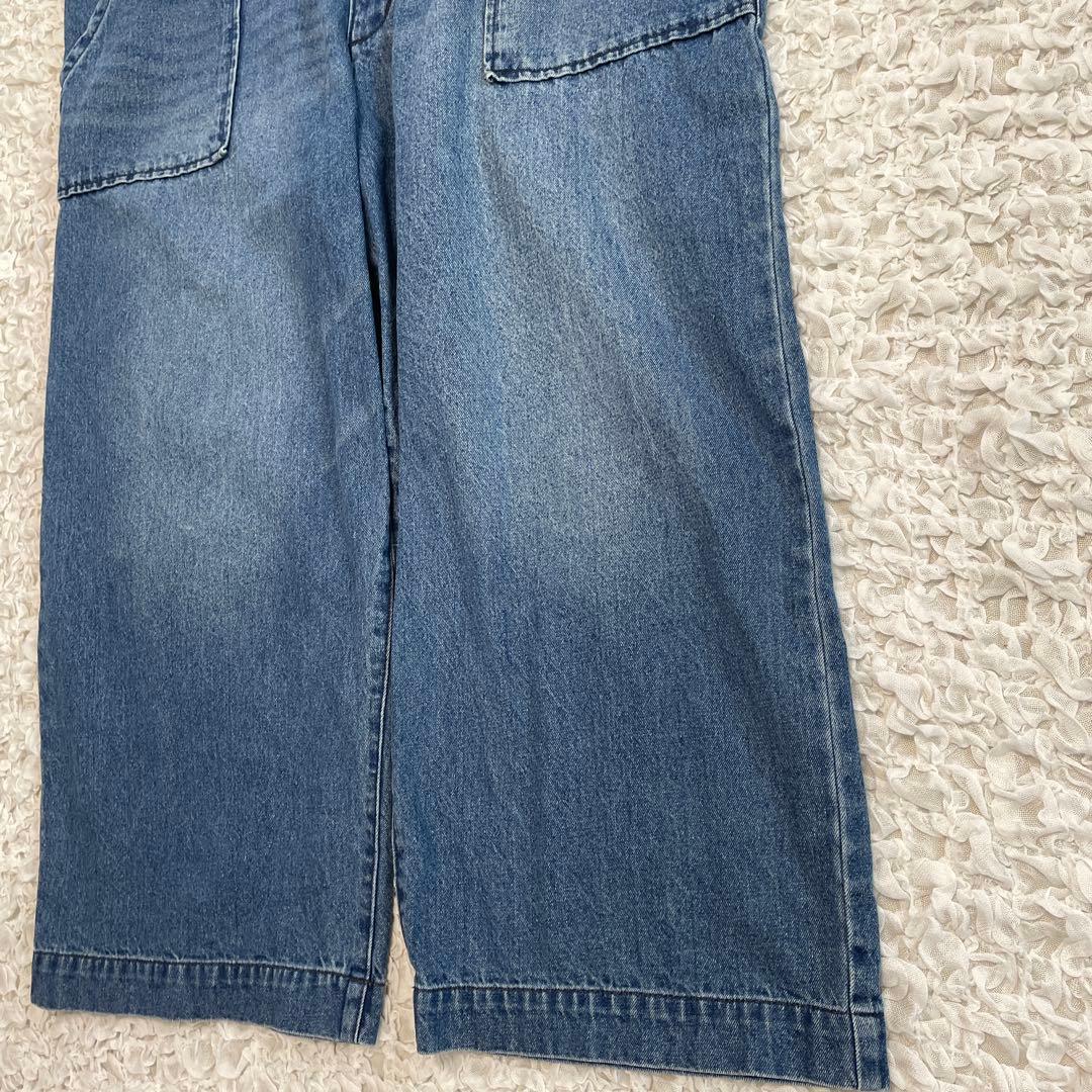 soulberry ソウルベリー　店長のデニムなサロペット　オールインワン　M