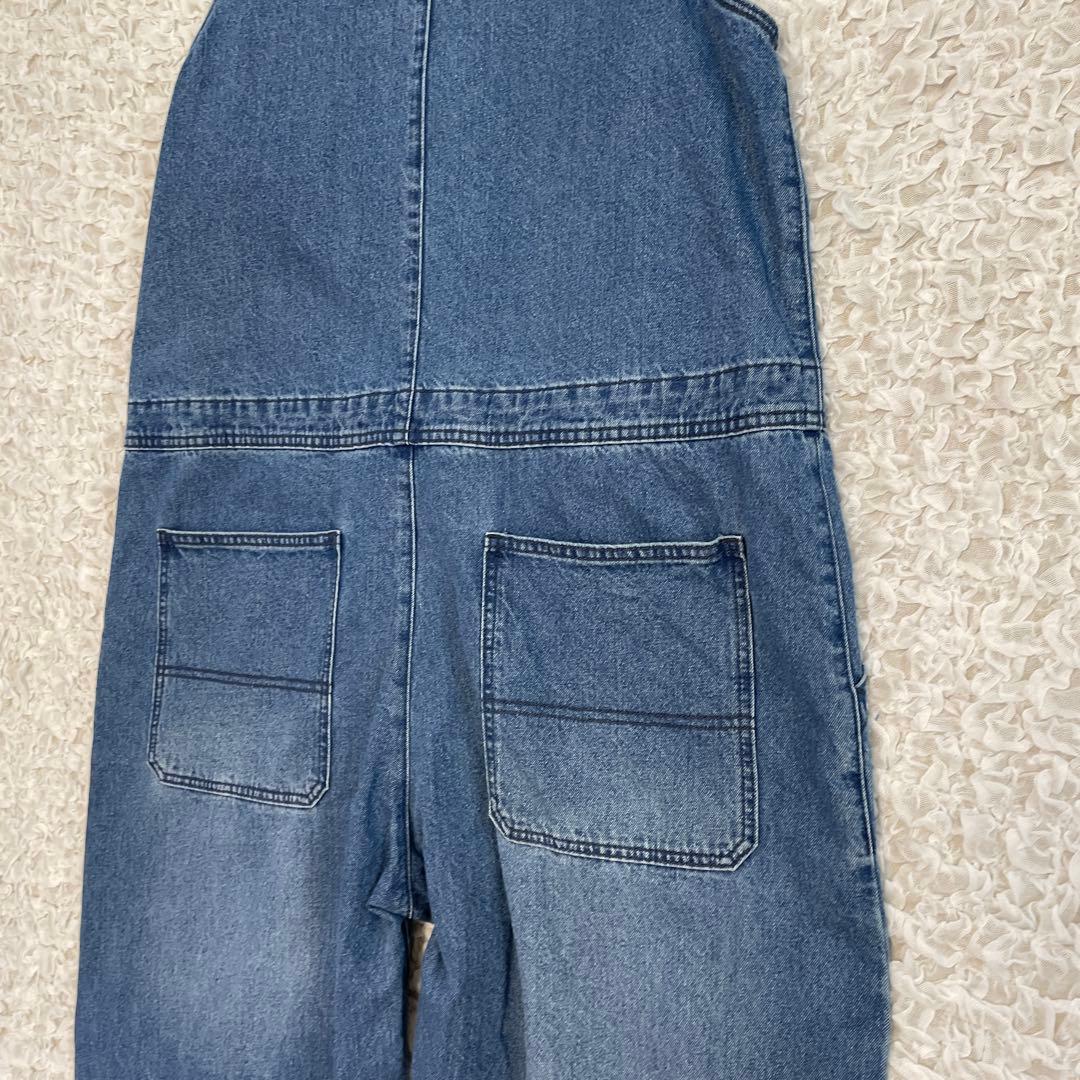 soulberry ソウルベリー　店長のデニムなサロペット　オールインワン　M