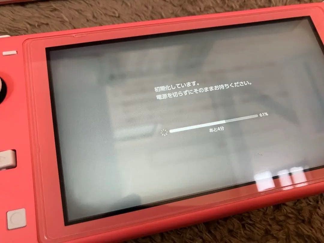 Nintendo Switch Lite ピンク 本体 コーラル 充電器付き