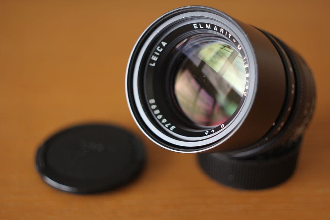 【美品】Leica Elmarit-M 90mm f2.8 組み込みフード