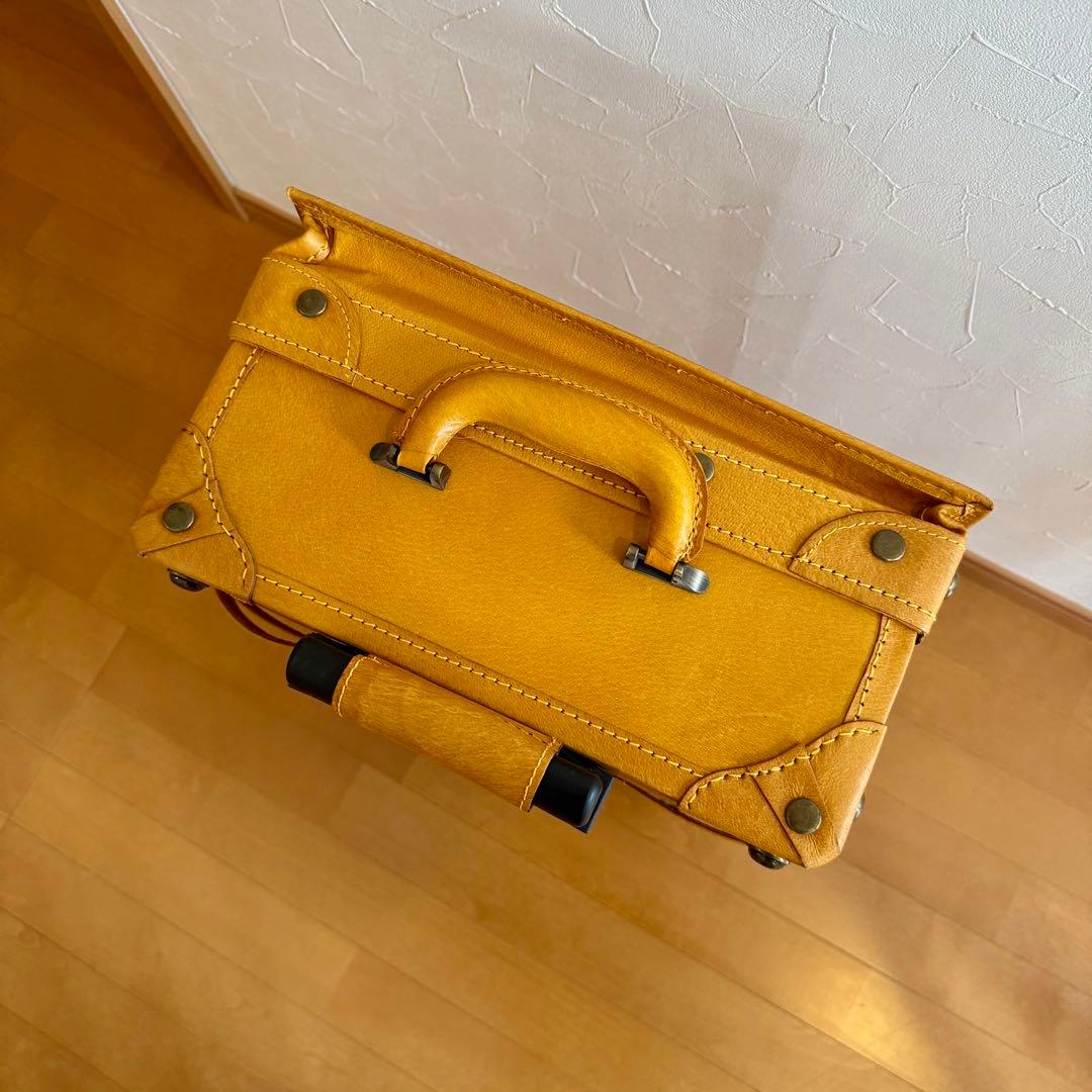 【新品】ユーラシアトランク C8014-58cm スーツケース イエロー