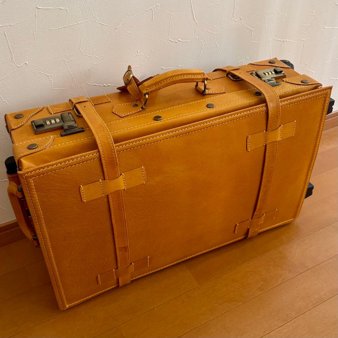 【新品】ユーラシアトランク C8014-58cm スーツケース イエロー