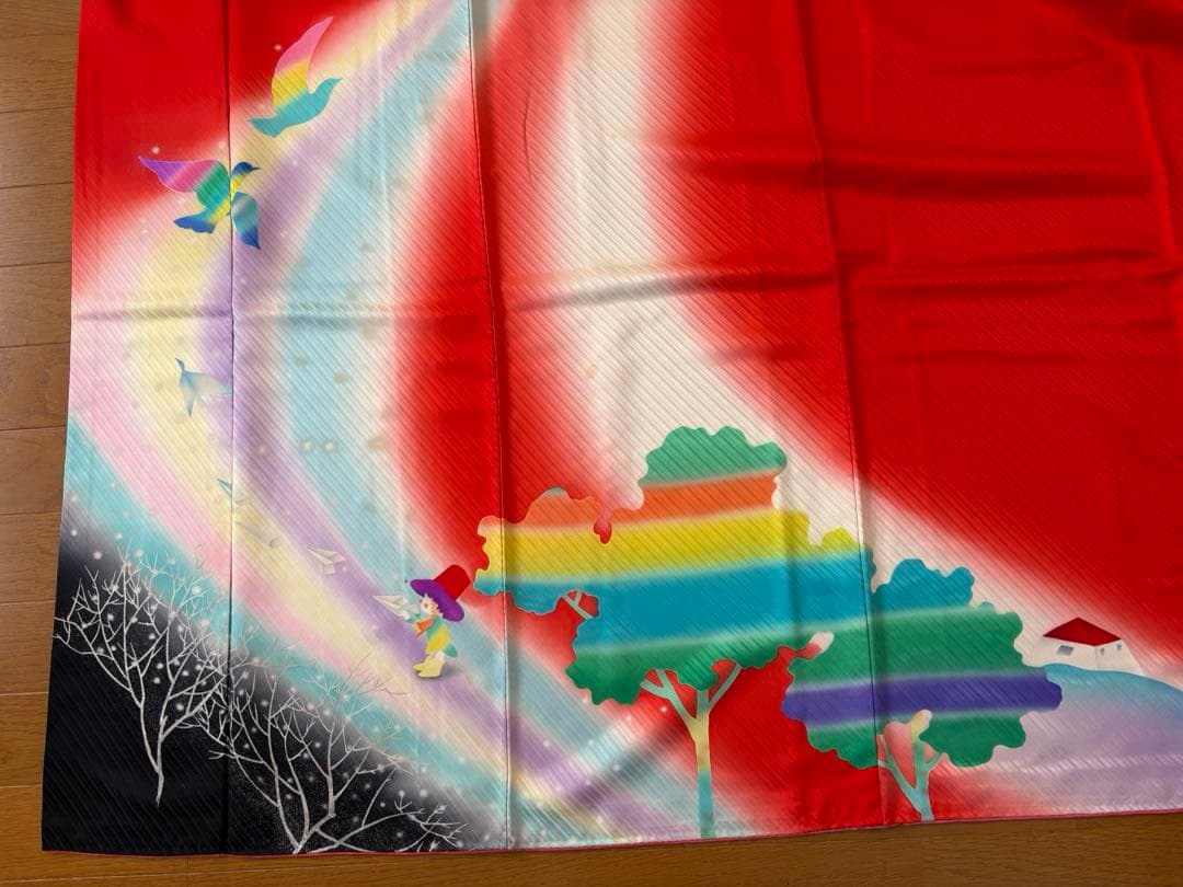 永田萌　振袖　袋帯　セット　正絹