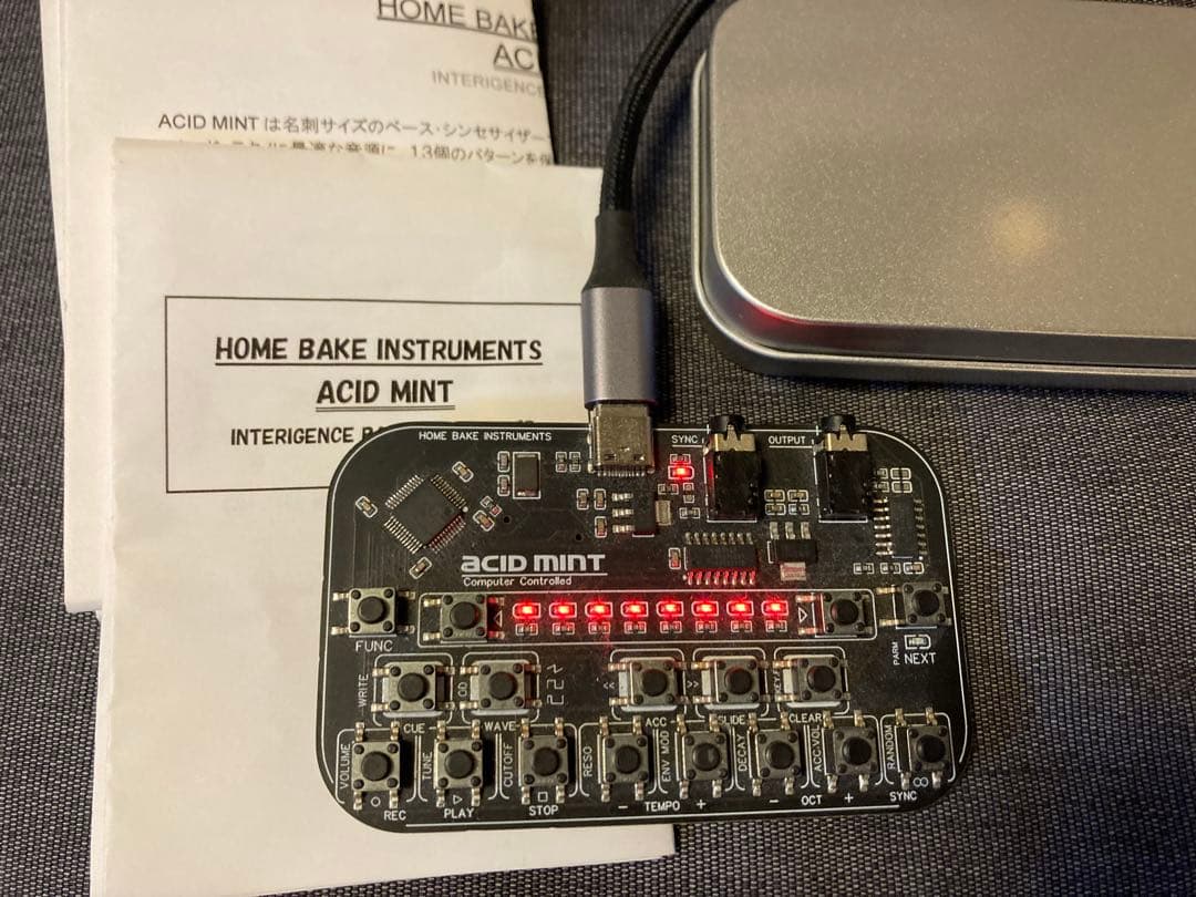 ACID MINT シンセサイザー