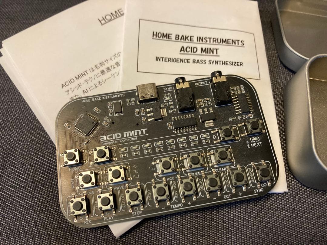 ACID MINT シンセサイザー