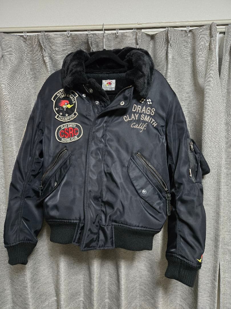 Clay Smith MA-1ジャケットクレイスミス DRAG FORCE