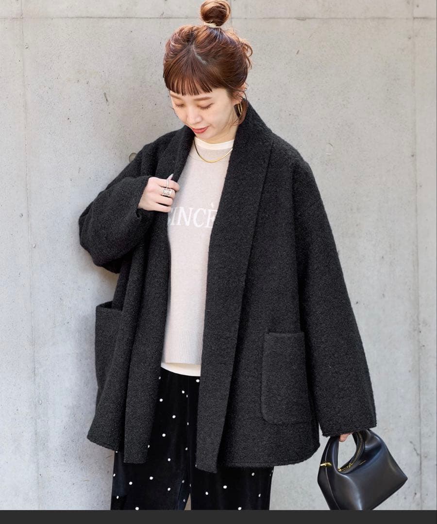 B.C STOCKブークレージャージ着流しコート