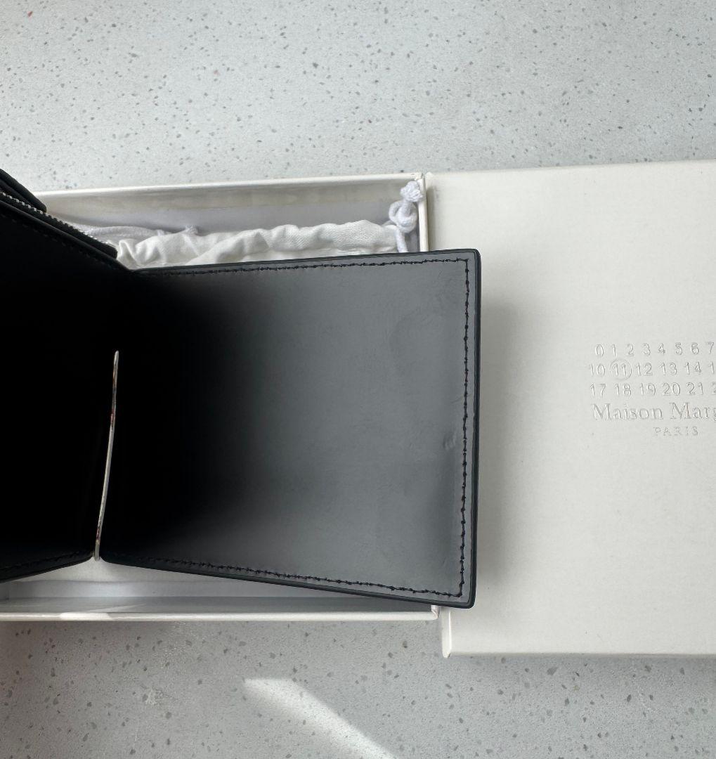 Maison Margiela ブラック 二つ折り財布