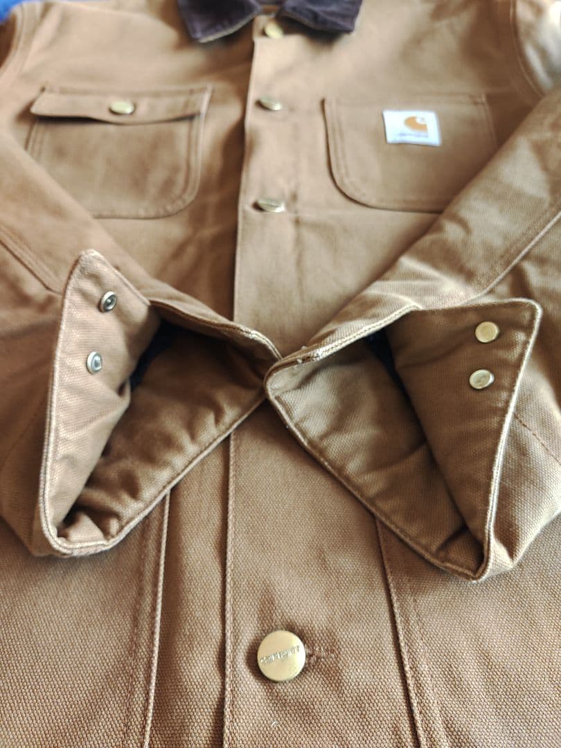 カーハート WIP ミシガンコート サイズS ブラウン チョアコート