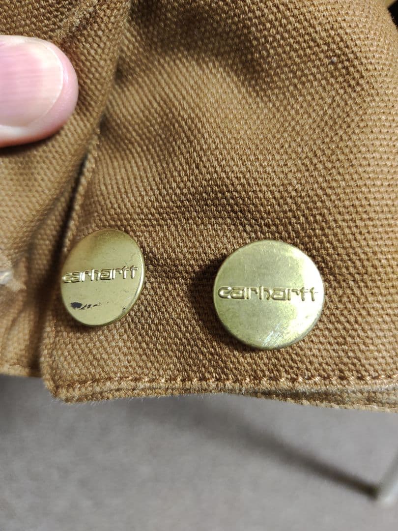 カーハート WIP ミシガンコート サイズS ブラウン チョアコート