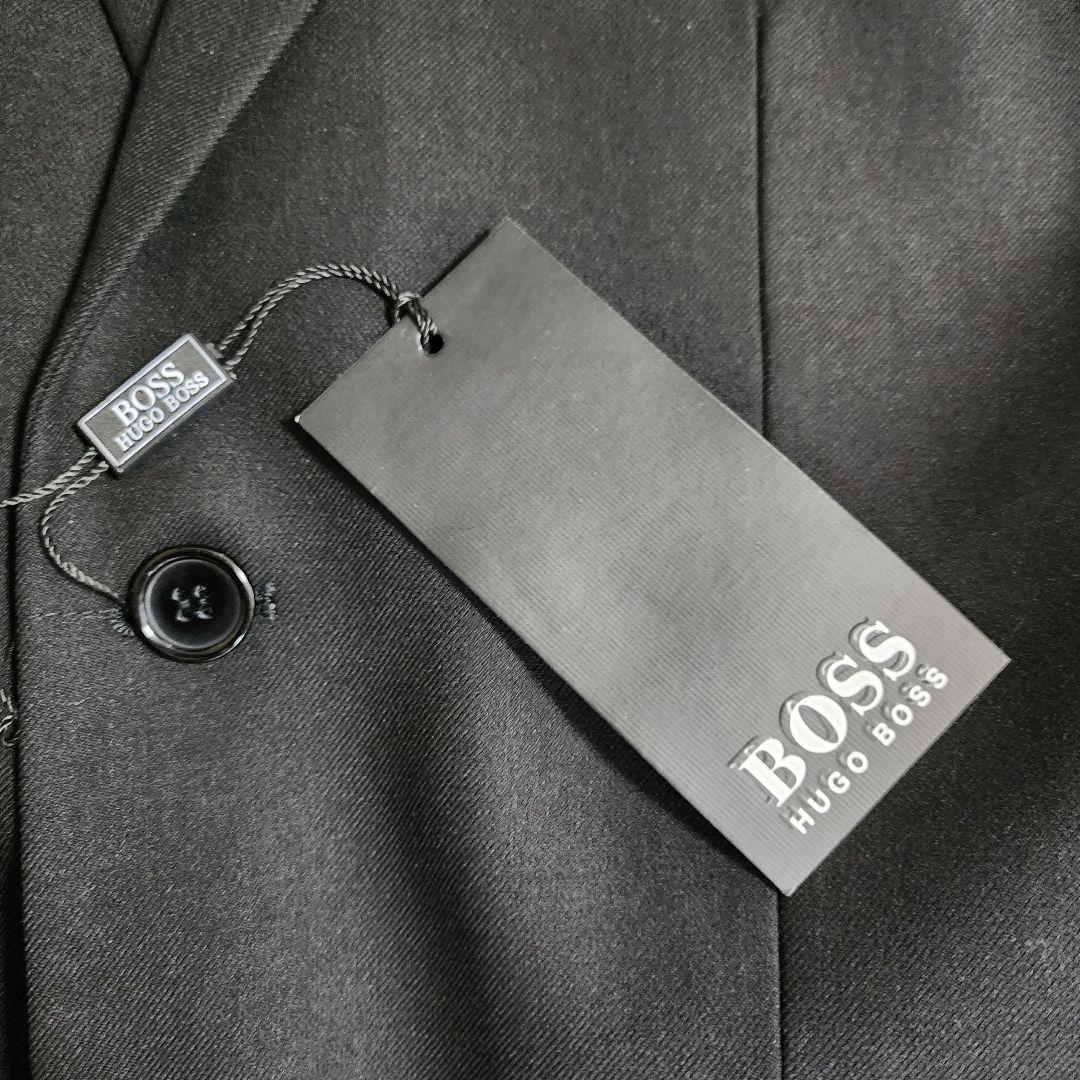 新品 ヒューゴボス イタリア製 ウール100% セットアップ スーツ M