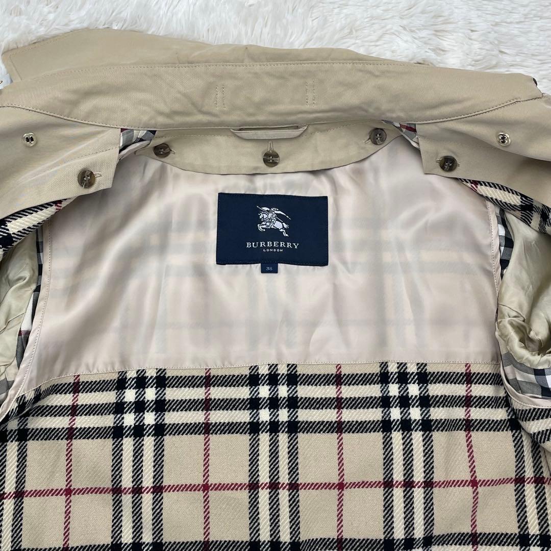 BURBERRY LONDON ノバチェック ライナー付き トレンチコート 38