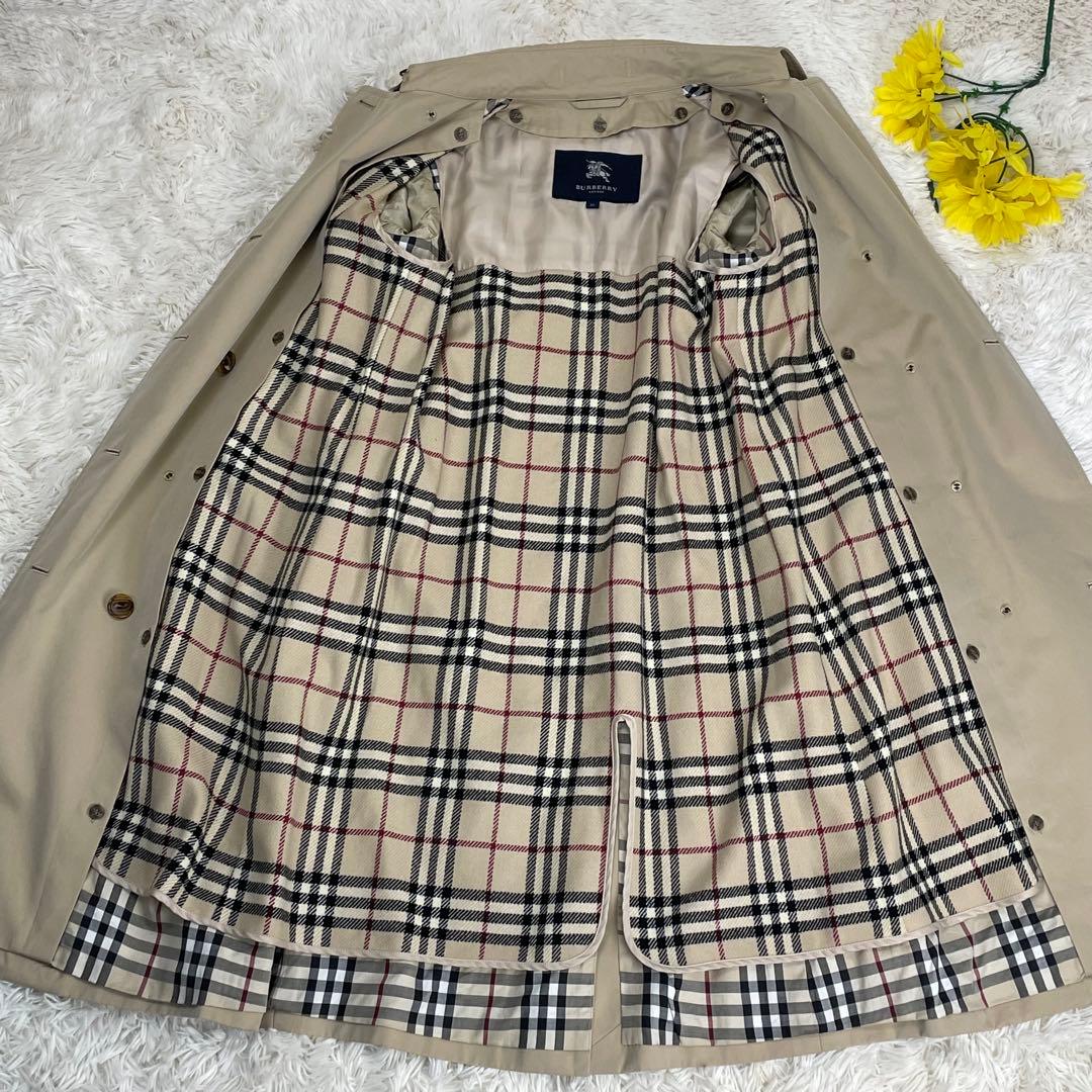 BURBERRY LONDON ノバチェック ライナー付き トレンチコート 38