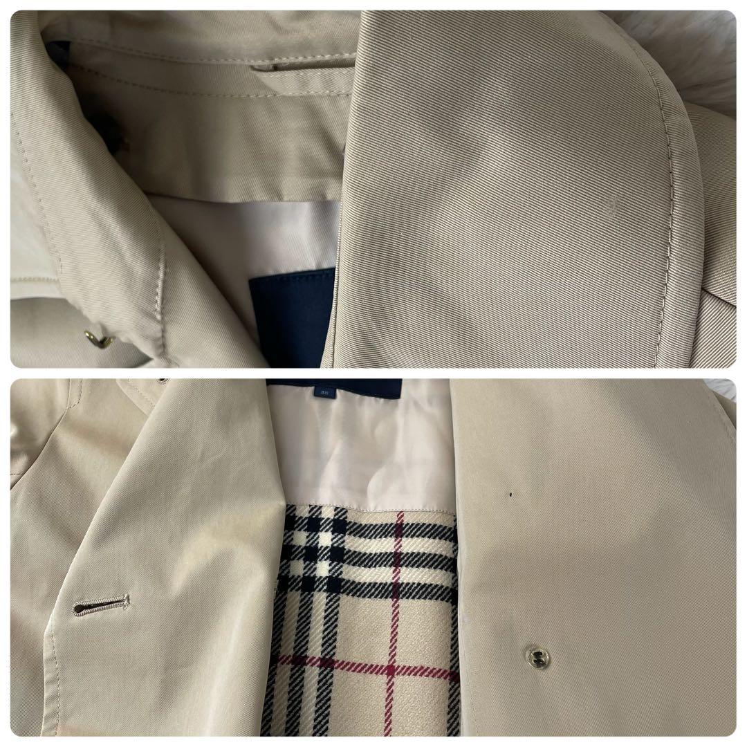 BURBERRY LONDON ノバチェック ライナー付き トレンチコート 38