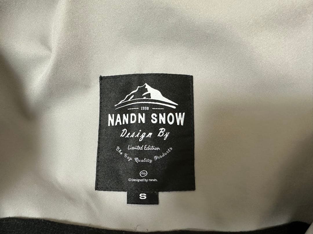 NANDIN  防水ハイバックオーバーオール グレー