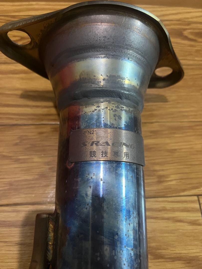 J'S RACINGSUSサーキットコンバーター シビックFN2 触媒ストレート